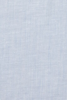 Chemise en lin regular col boutonn&eacute;