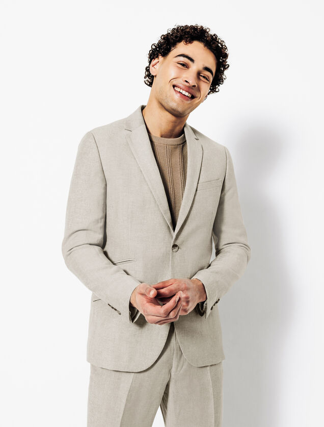 Slim comfortabel kostuumvest