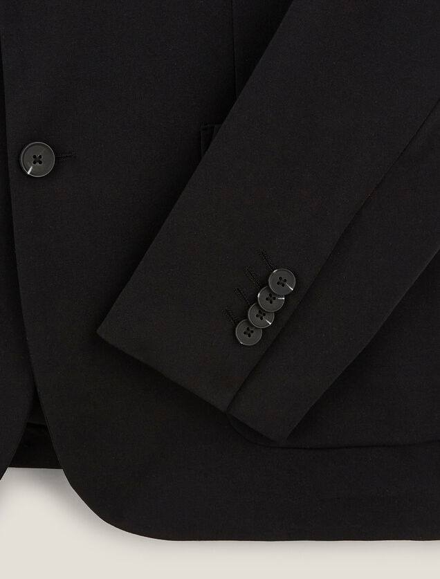 Veste de costume slim en maille