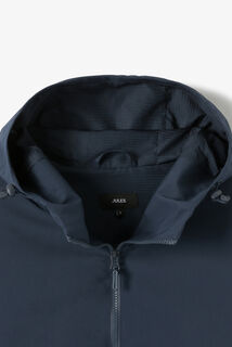 Blouson coupe-vent &agrave; capuche