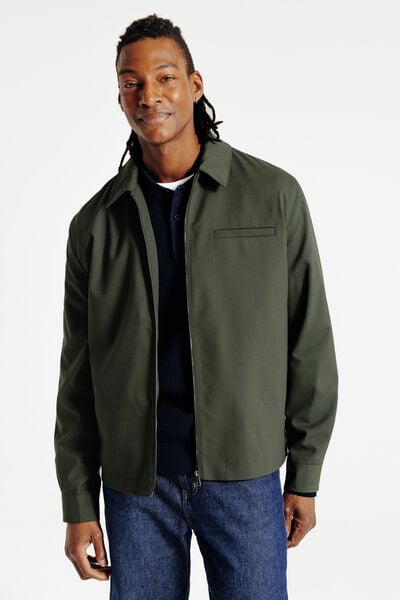 Jasje hemdskraag met rits