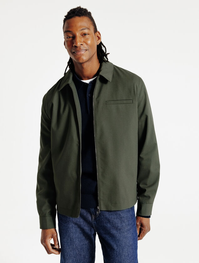 Jasje hemdskraag met rits