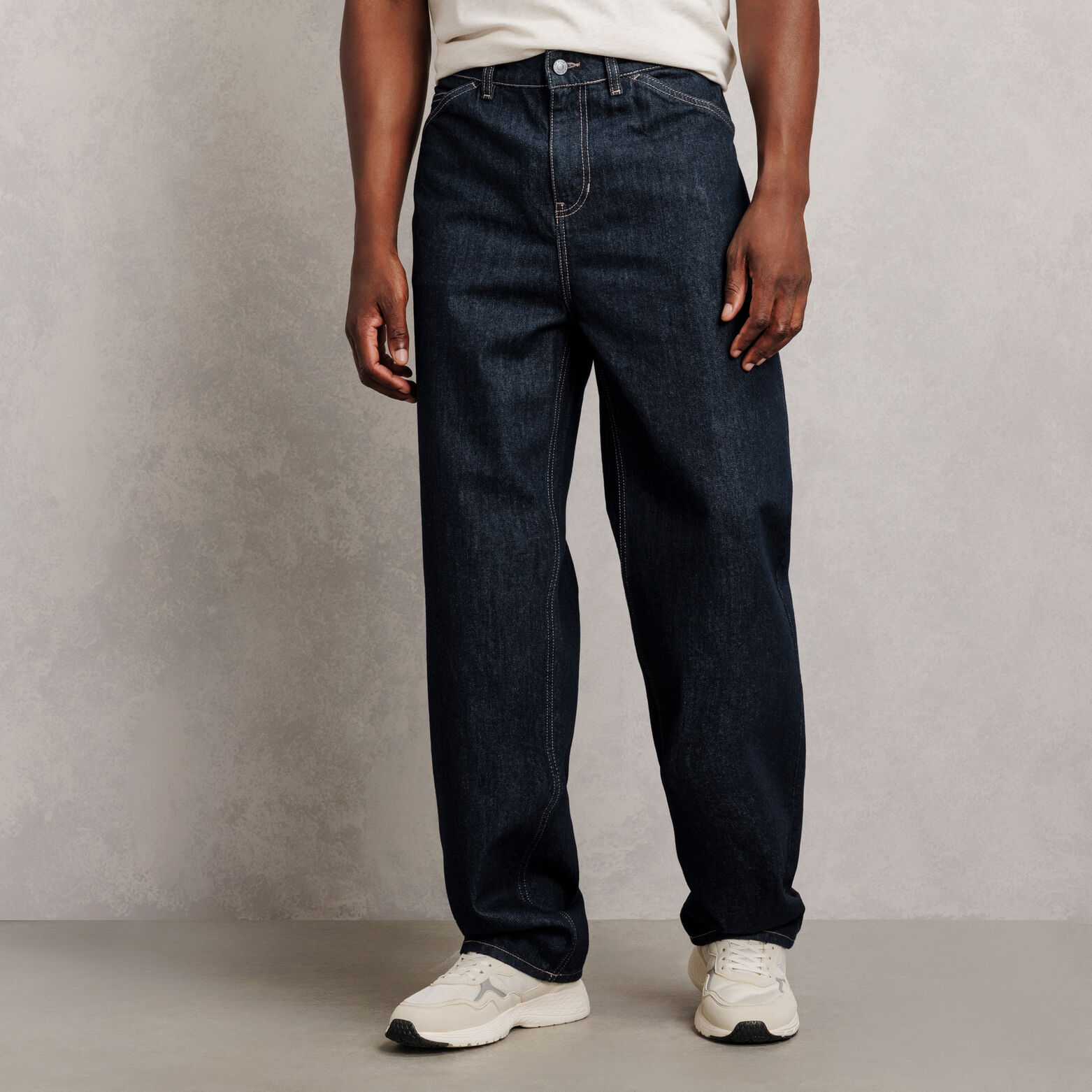 Jean baggy brut 100% coton