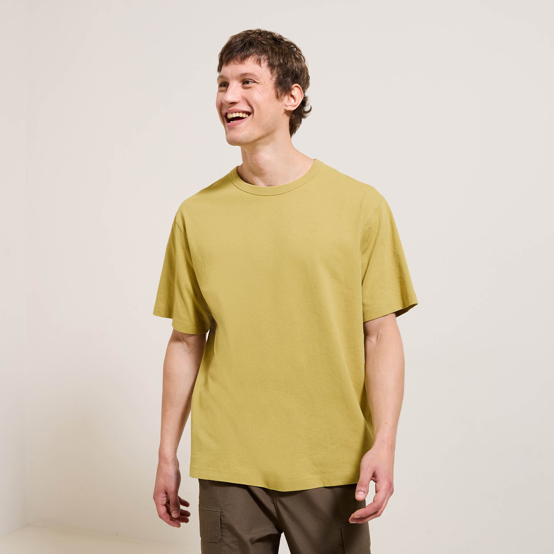 T shirt jaune homme pas cher store