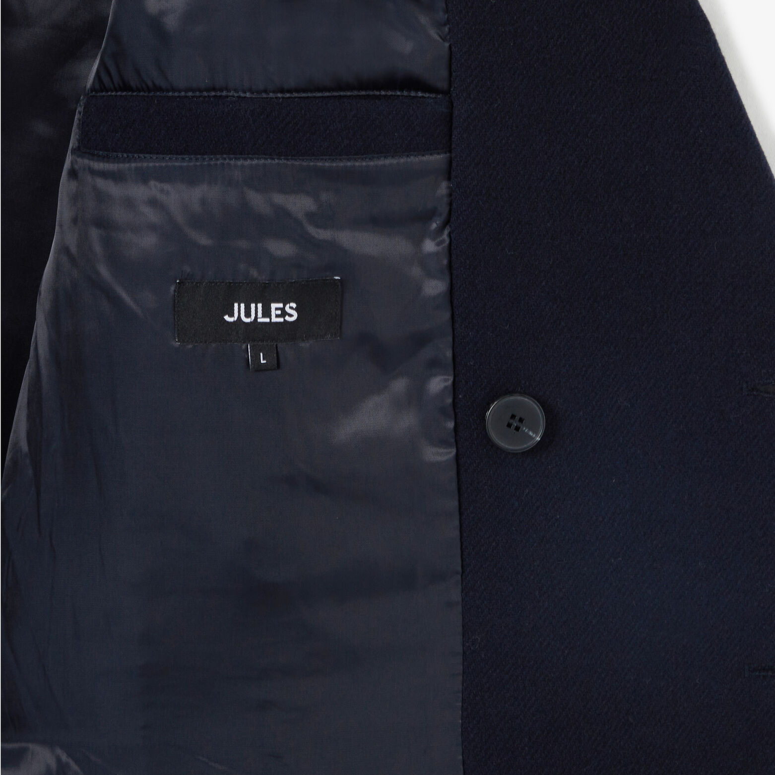 Manteau long hiver croisé