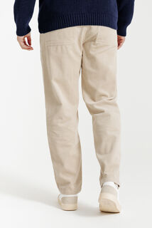 Pantalon en velours taille &eacute;lastiqu&eacute;e