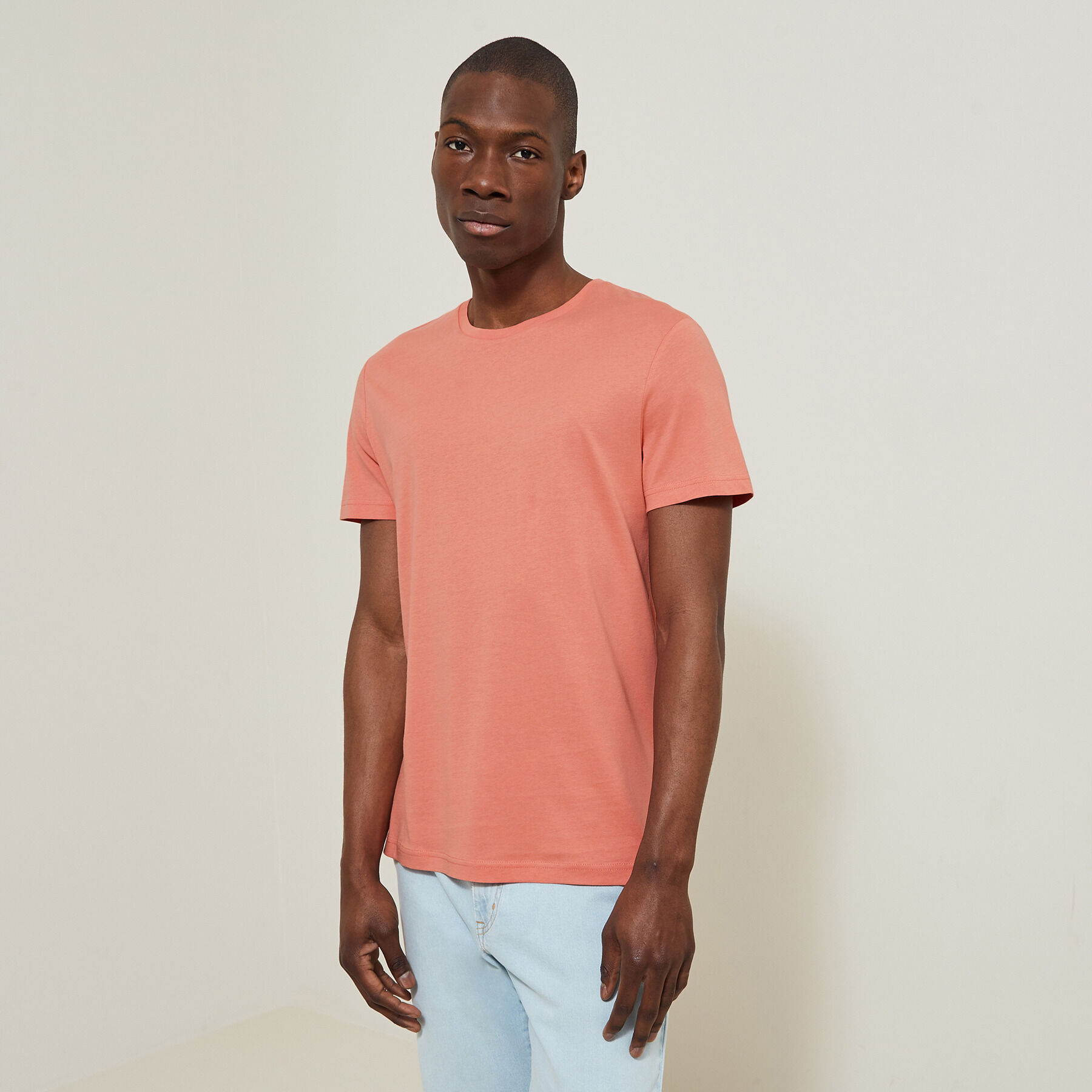 T shirt hot sale rose homme