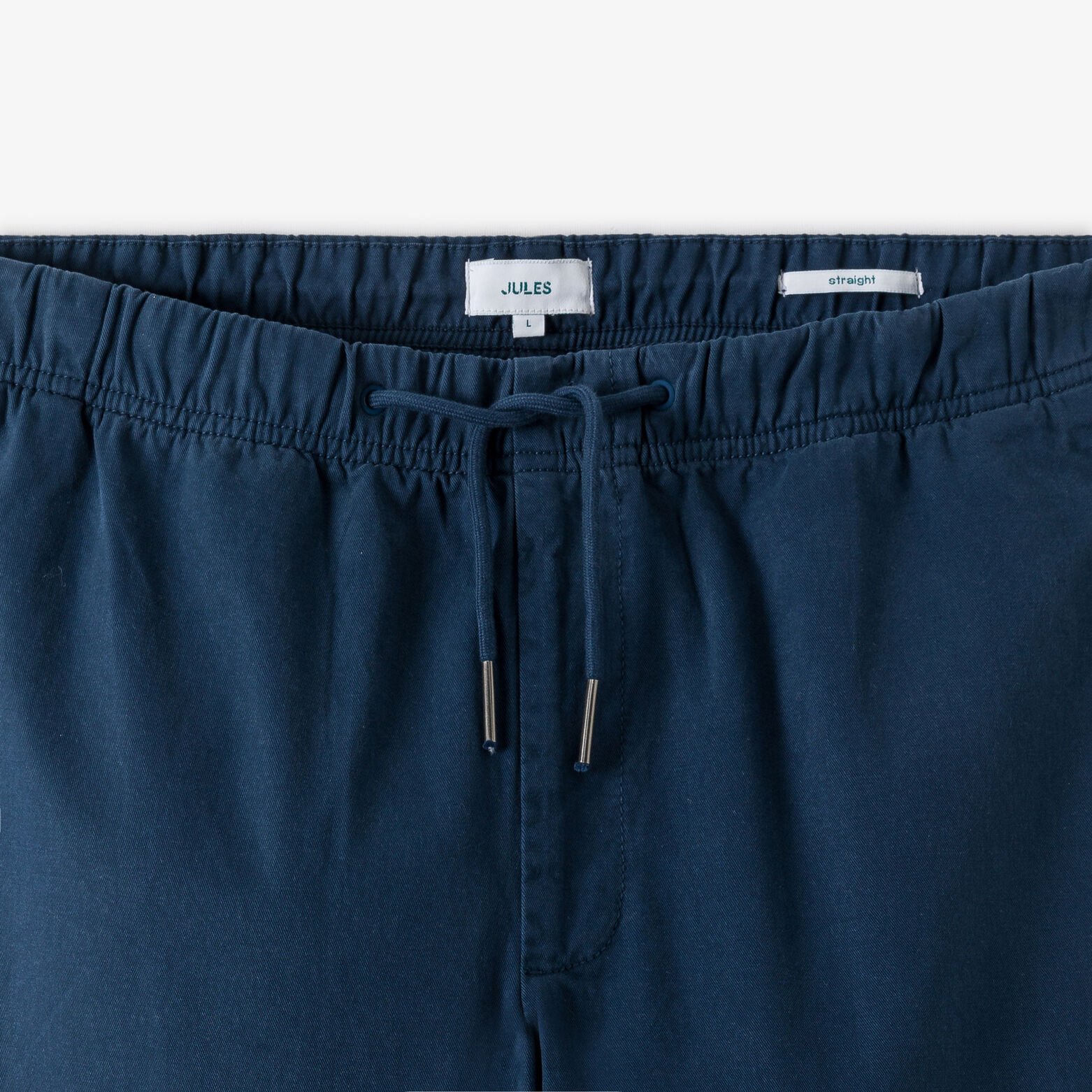 Pantalon straight taille élastiquée