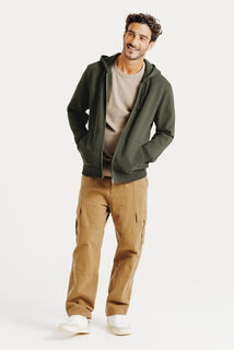 Sweat &agrave; capuche zipp&eacute; heavy weight