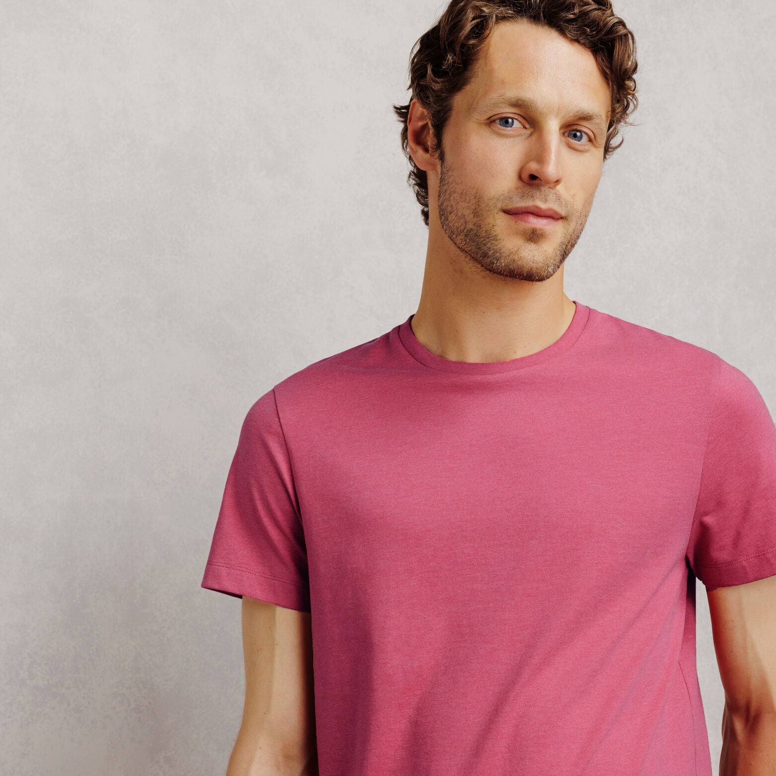 Tee shirt col rond en coton