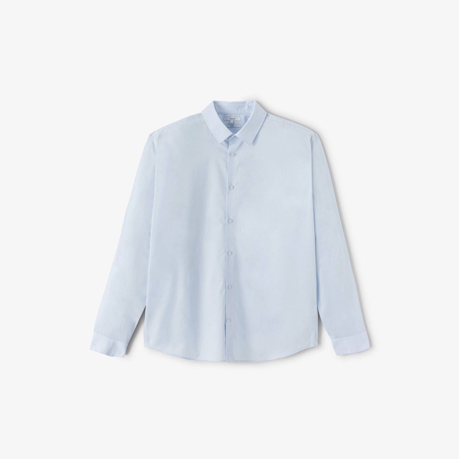 Regular fit effen hemd