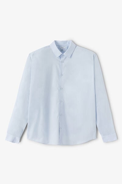 Regular fit effen hemd