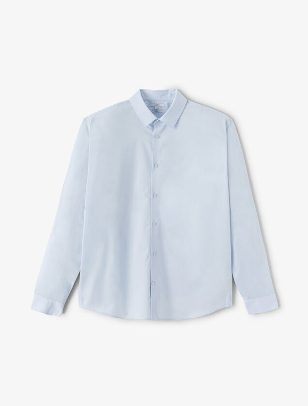 Regular fit effen hemd