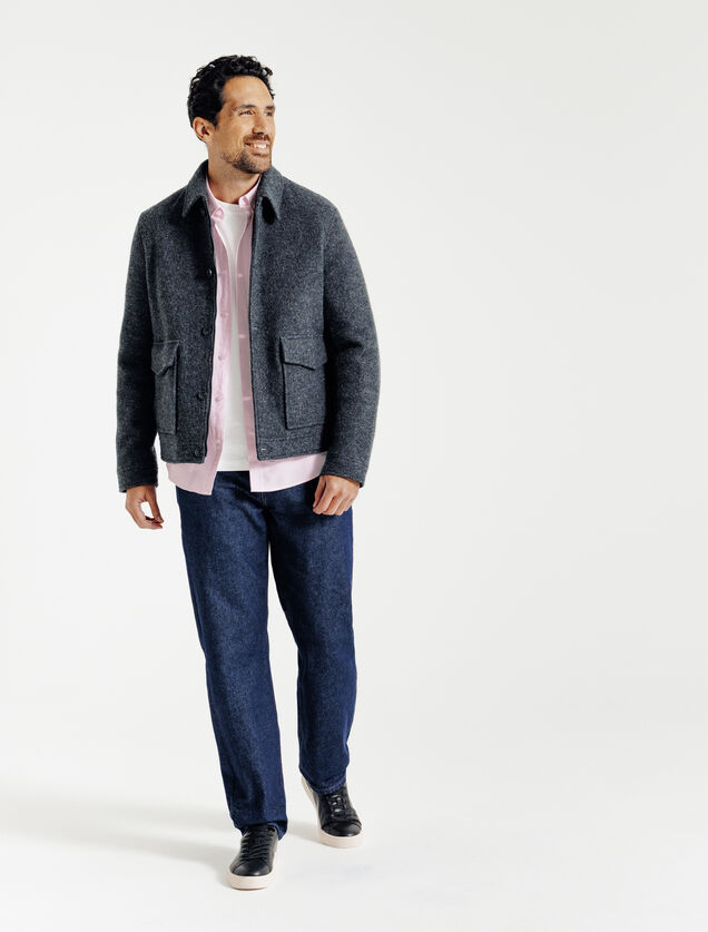 Hemd in oxfordkatoen