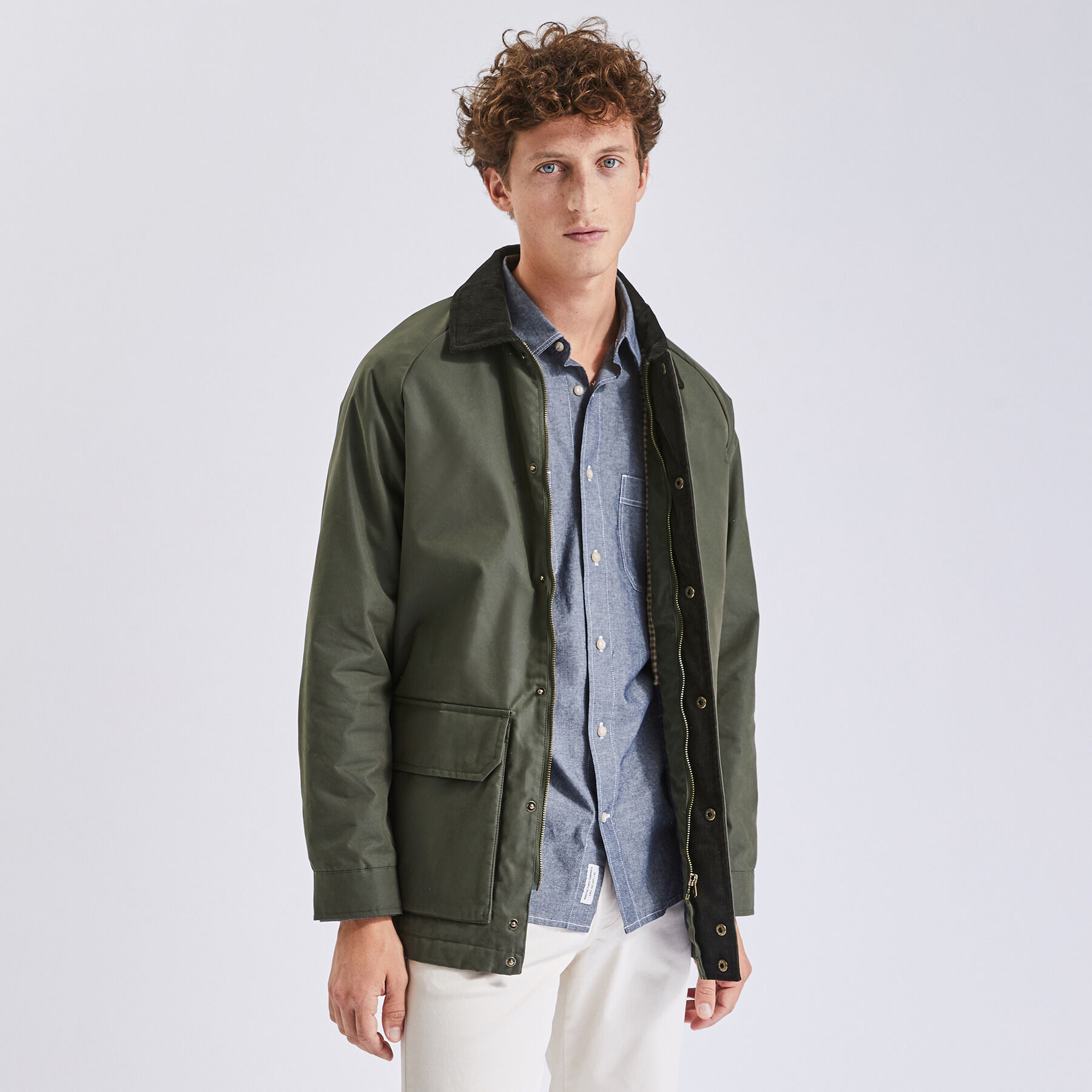 Blouson Polaire Noir à Capuche Jules - Taille L, Occasion Bon état