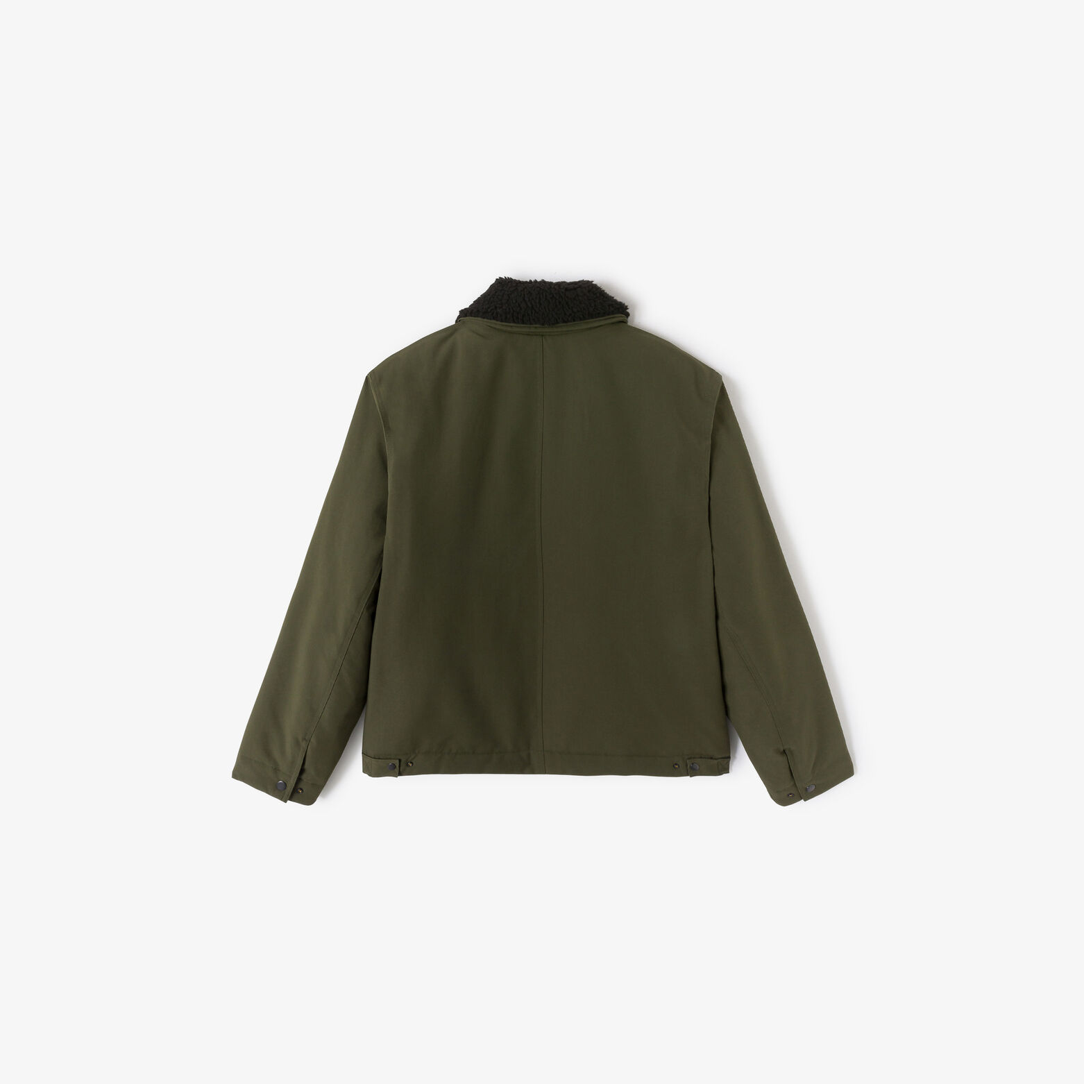 Blouson col chemise en sherpa amovible