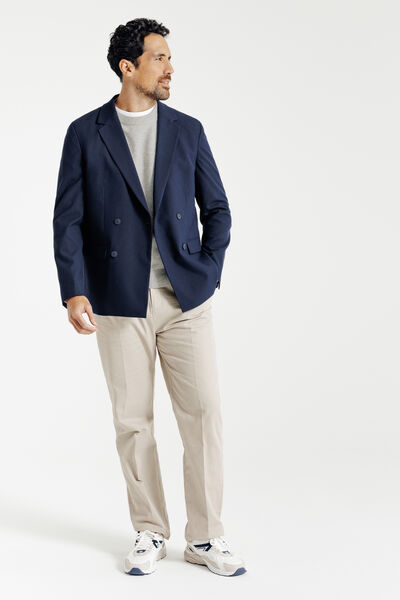 Pull col rond mousseux