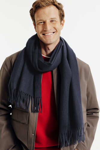 Echarpe unie touché doux