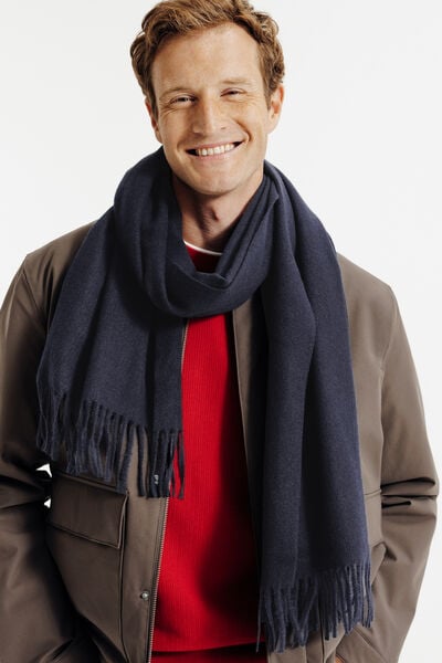 Echarpe unie touché doux