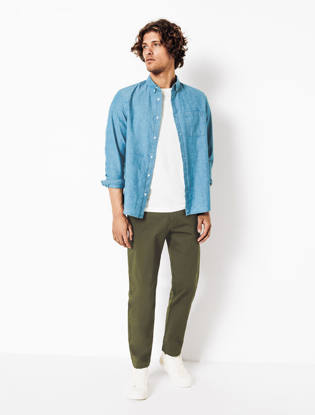 Large fit chinobroek