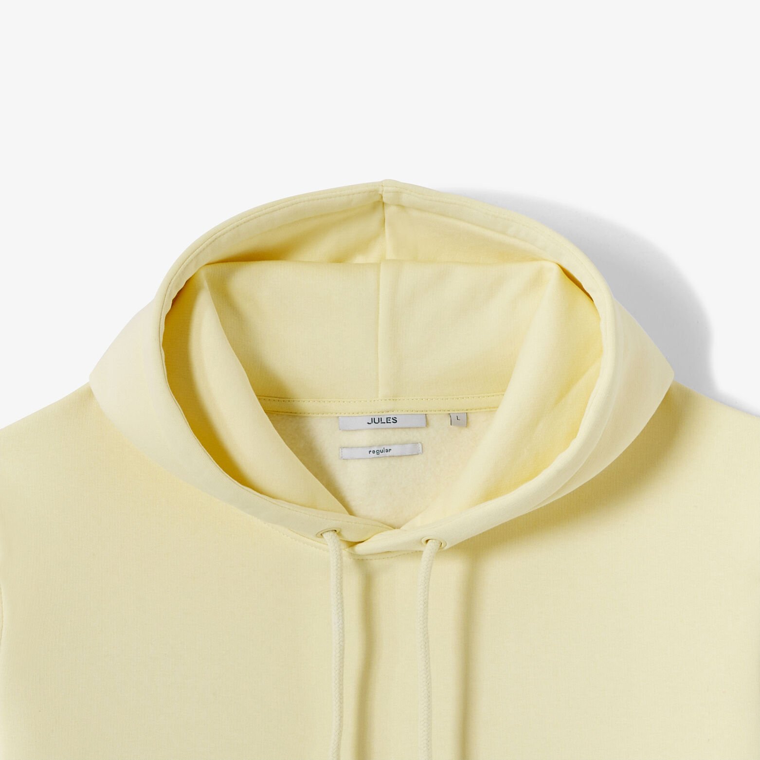 Effen sweater met kap