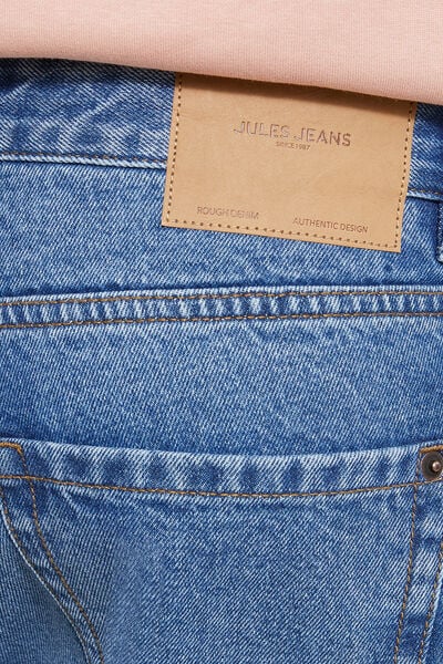 Loose jeans in 100% katoen