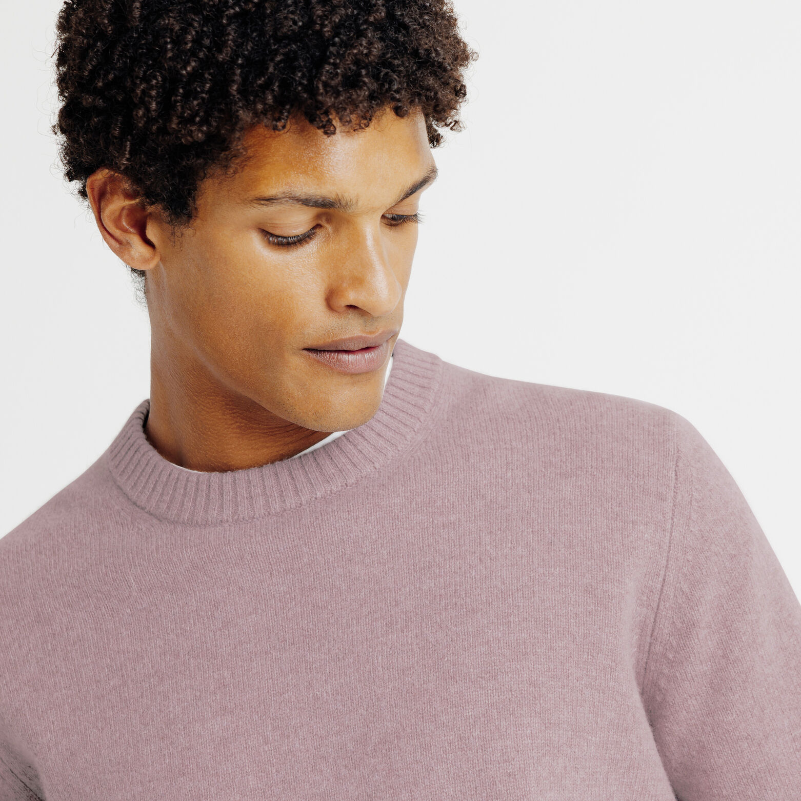 Pull col rond lambswool