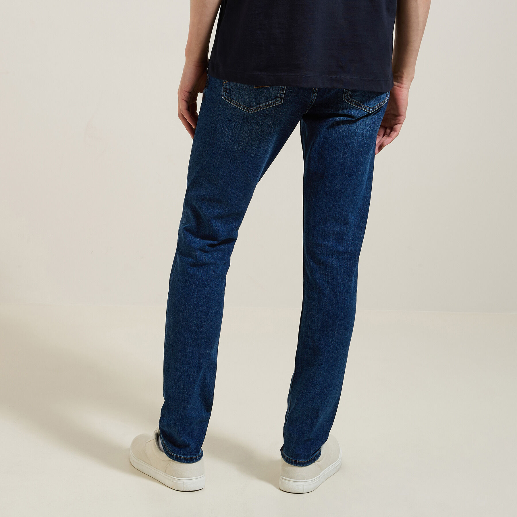 Jean skinny 3 longueurs Bleu Jules