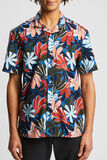 Regular hawaïhemd met bloemenprint, katoen