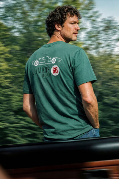 Tee shirt imprim&eacute; et brod&eacute; licence 24H le Mans