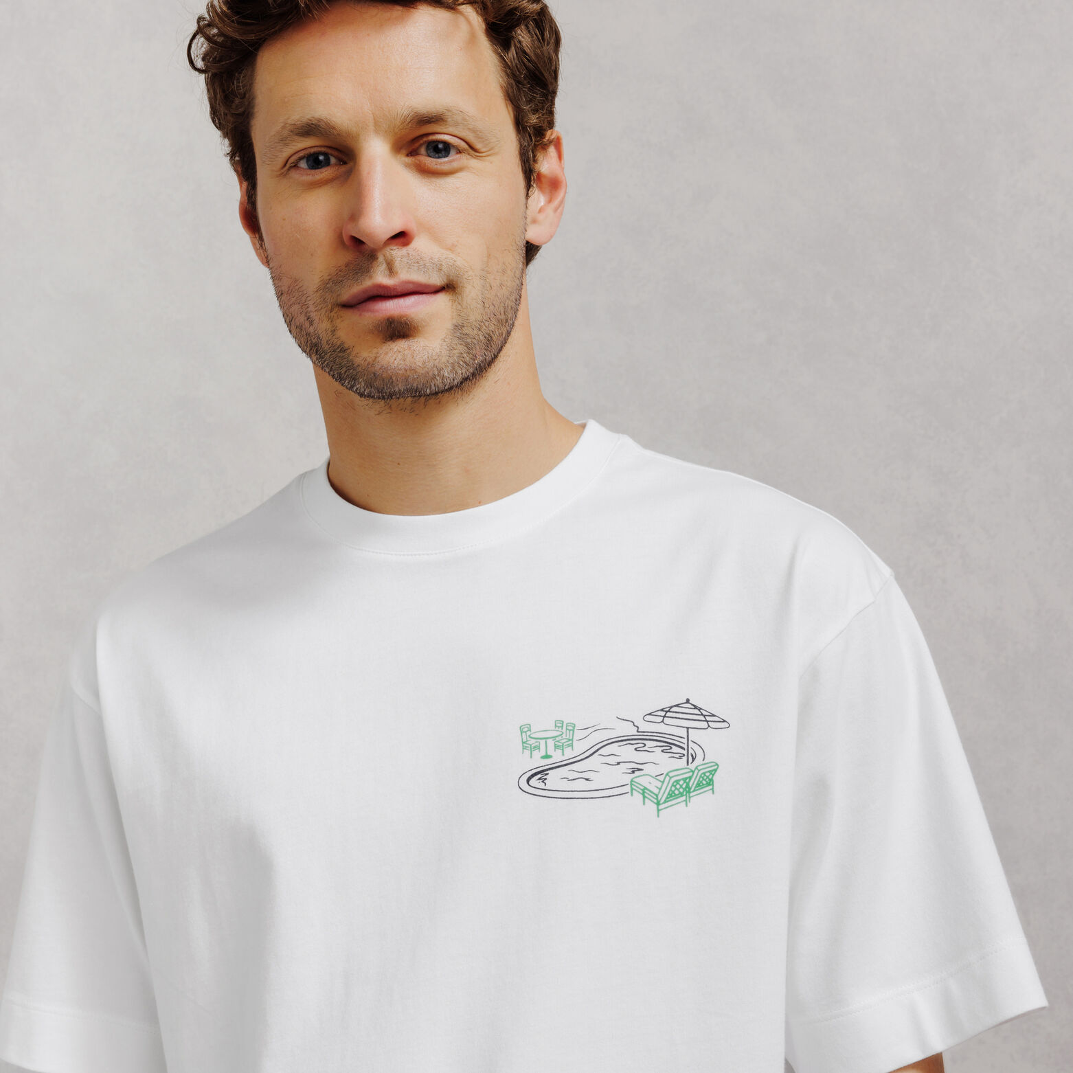 Tee shirt imprim&eacute; devant et dos