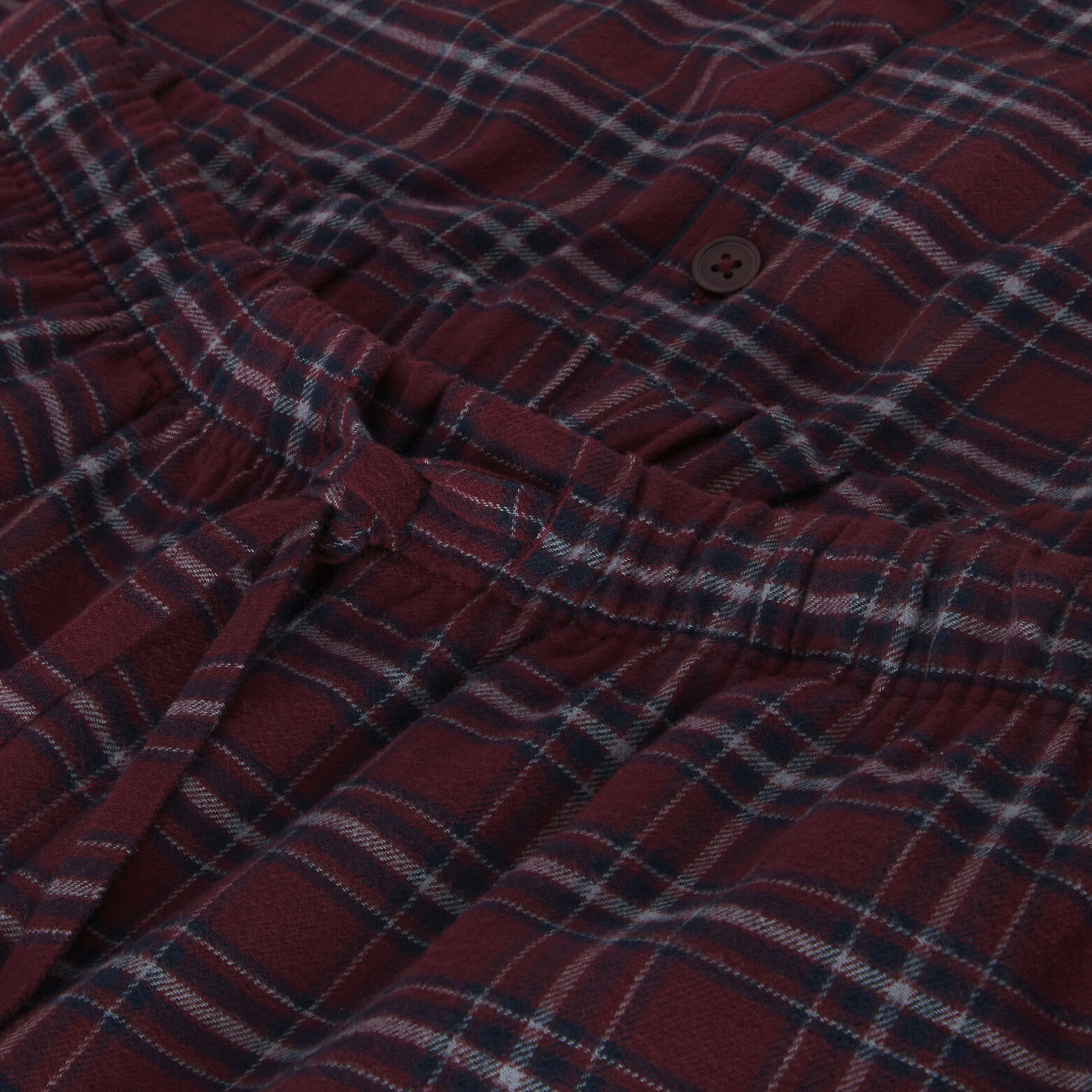 Ensemble pyjama en flanelle à carreaux