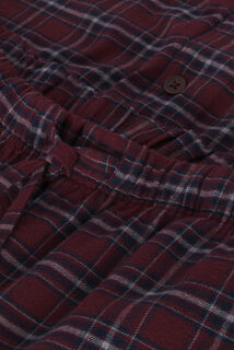 Ensemble pyjama en flanelle &agrave; carreaux