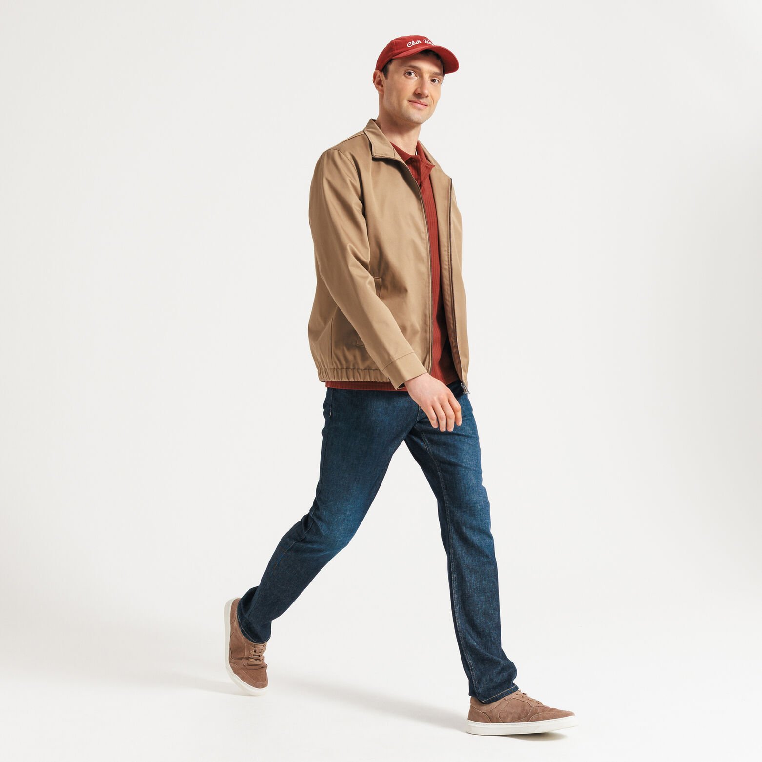 Polo manches courtes textur&eacute;