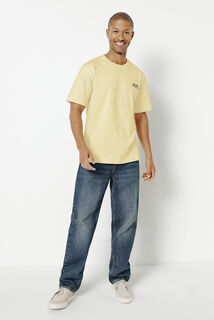 T-shirt in katoen met borduursel