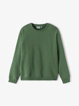 Effen sweater met ronde hals