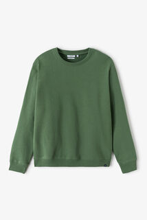 Effen sweater met ronde hals