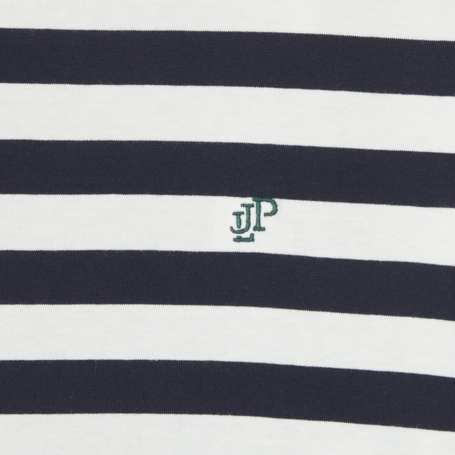 Contrasterend marine t-shirt