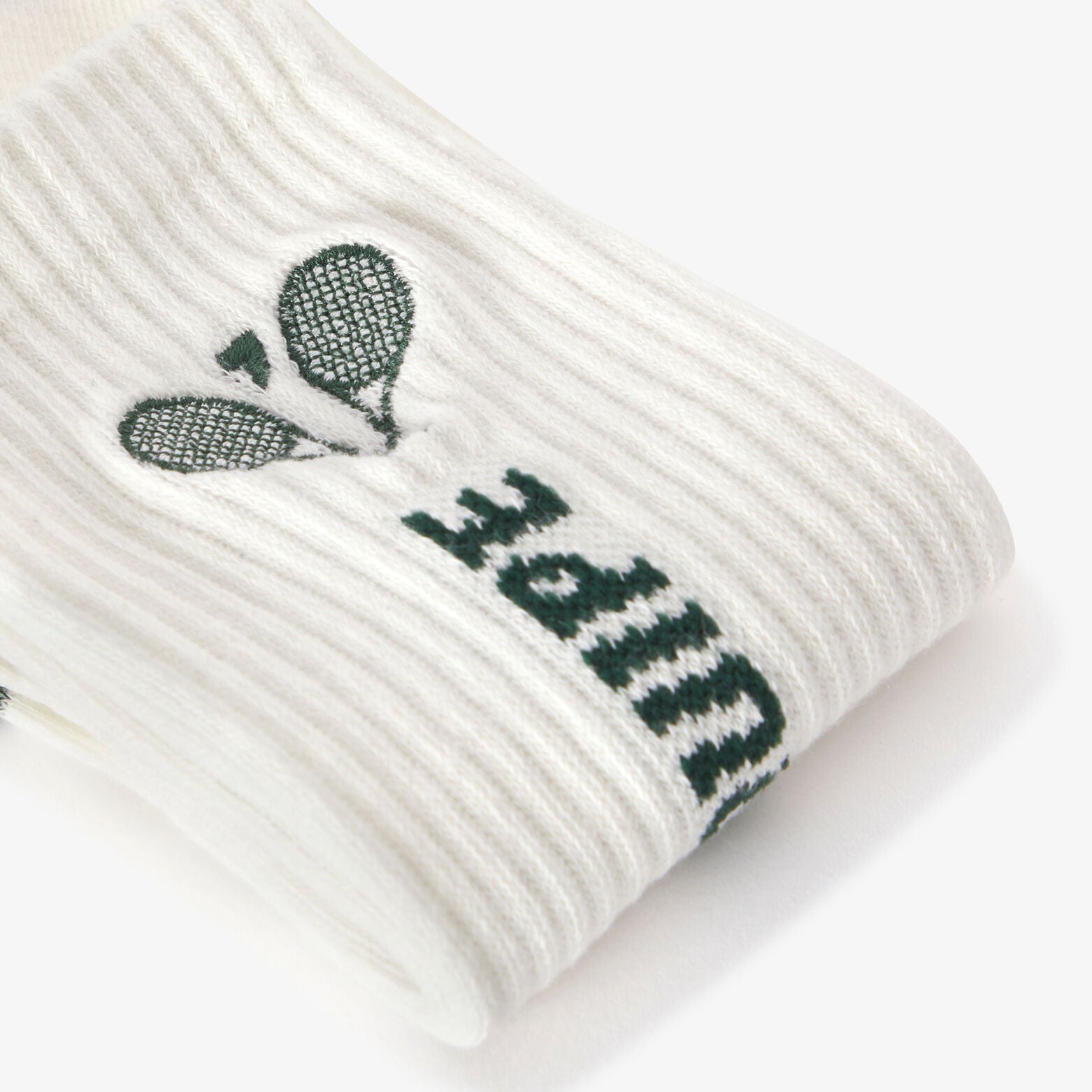 Chaussettes hautes brod&eacute;es licence l'&Eacute;quipe