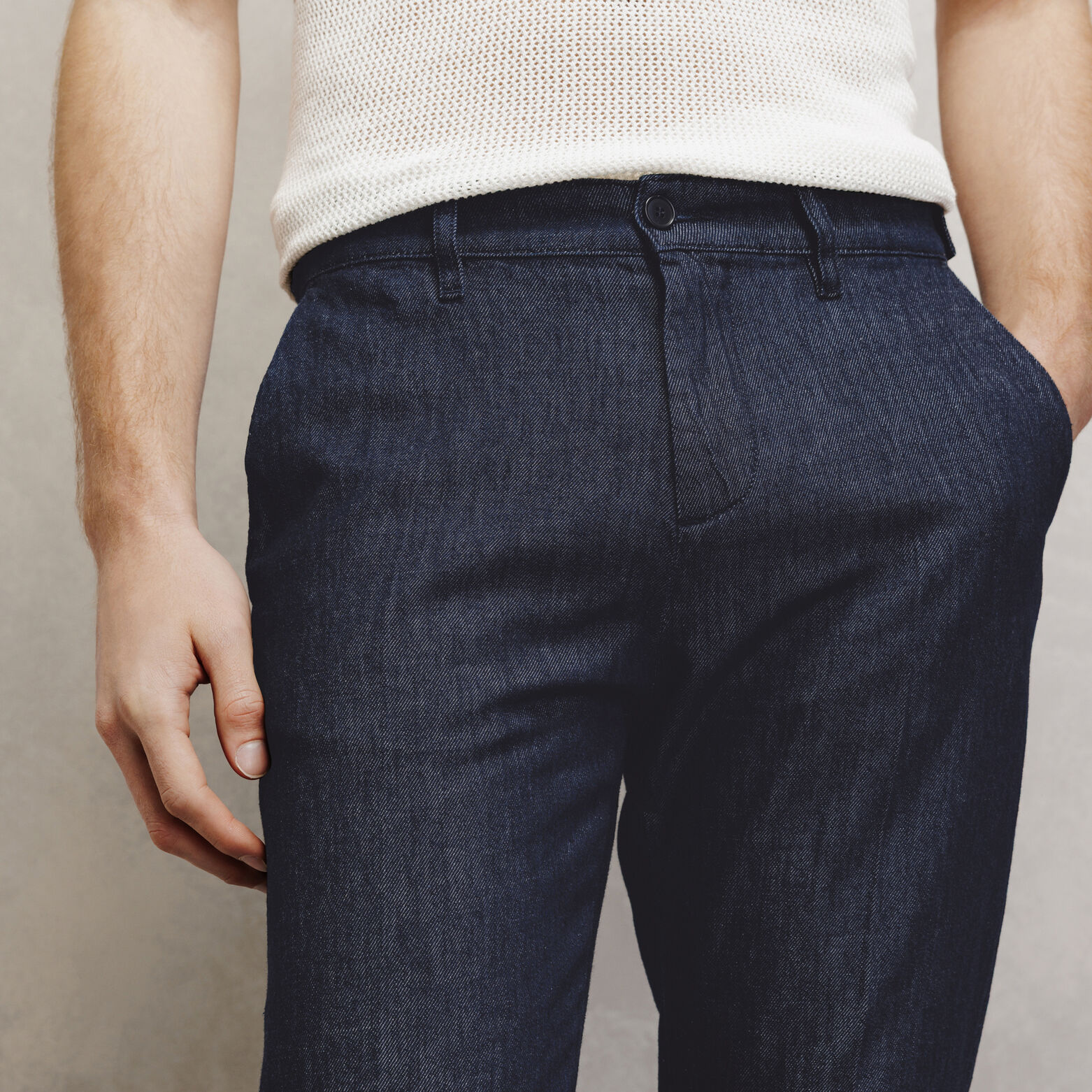 Jean straight forme chino