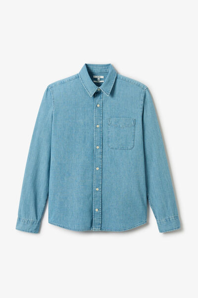 Chemise 100% coton chambray