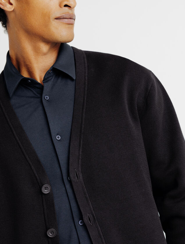 Cardigan boutonn&eacute;