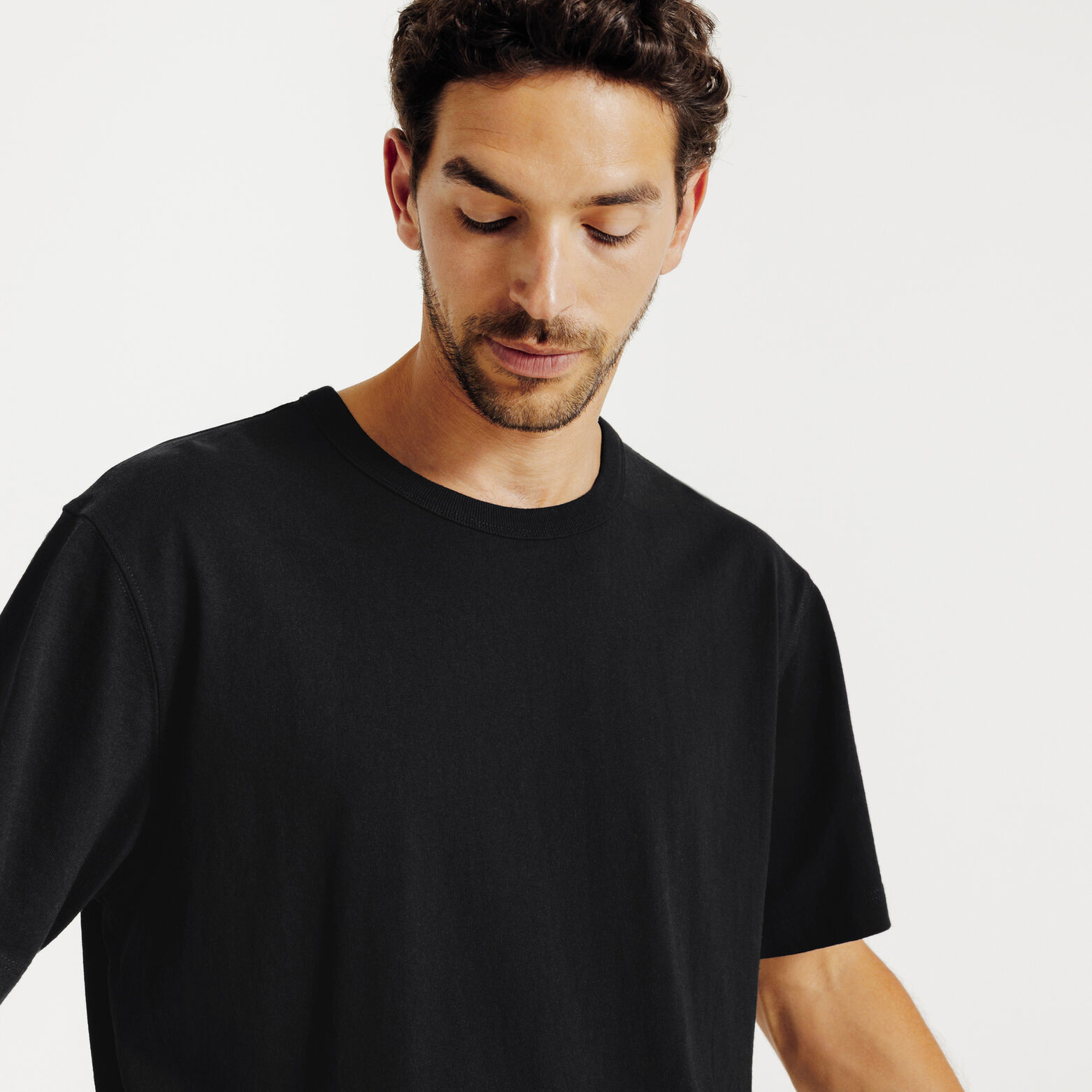 Relax fit t-shirt in katoen