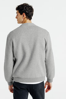 Sweatvest met knopen