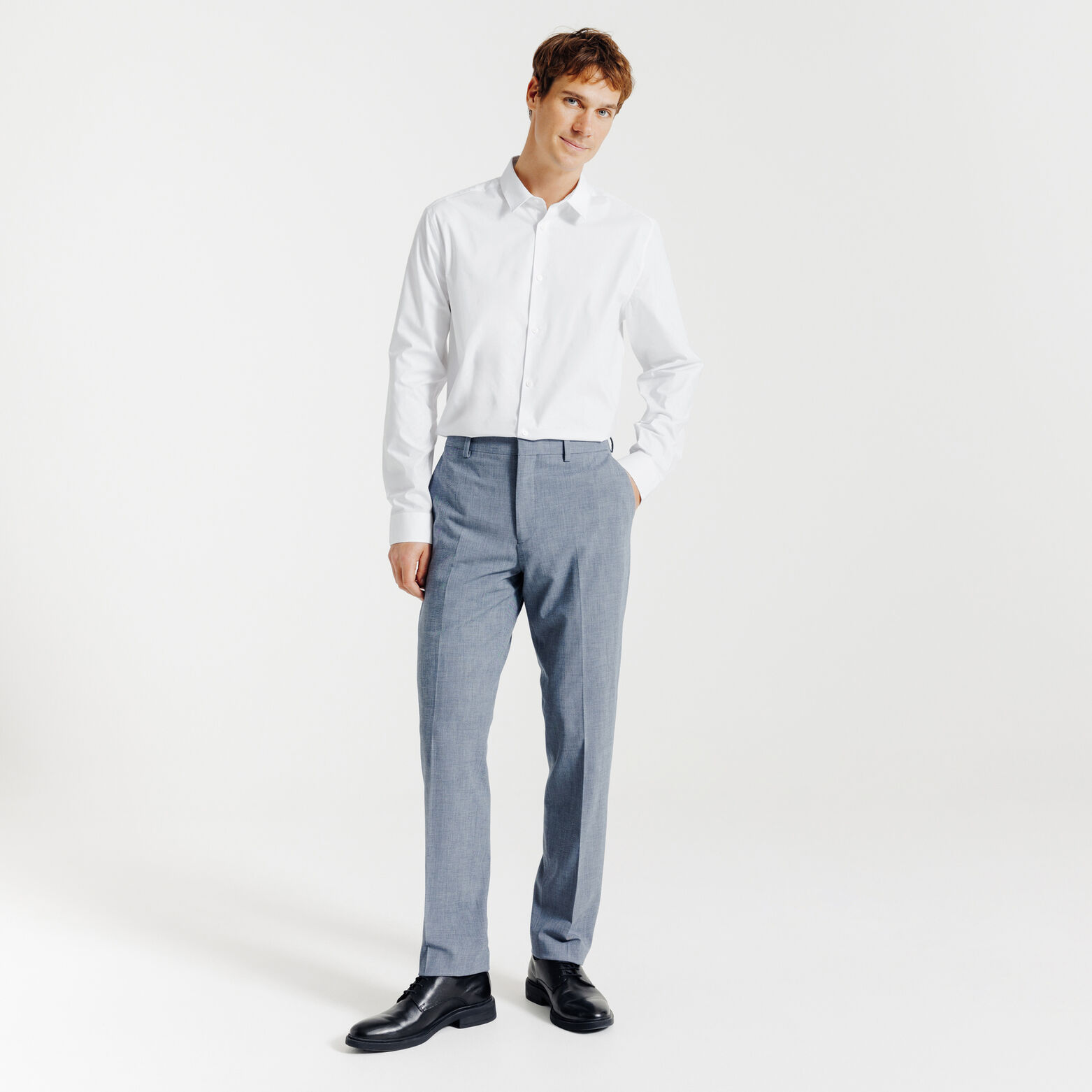 Chemise regular unie