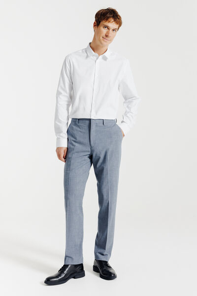 Chemise regular unie