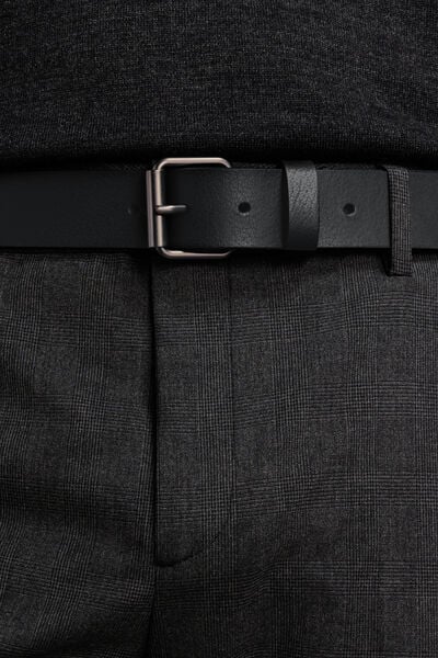 Ceinture cuir rouleau