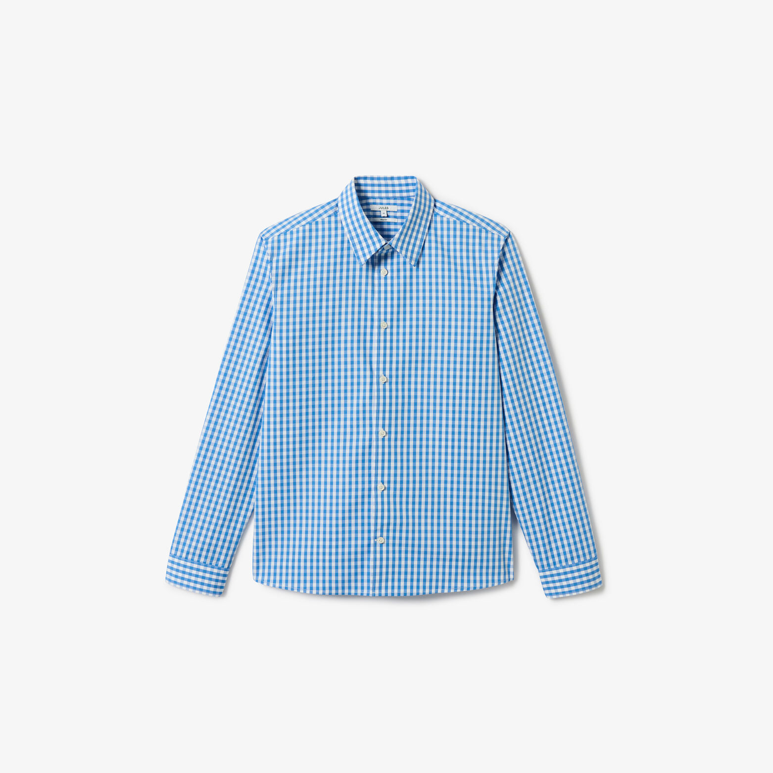 Chemise 100% coton regular &agrave; carreaux