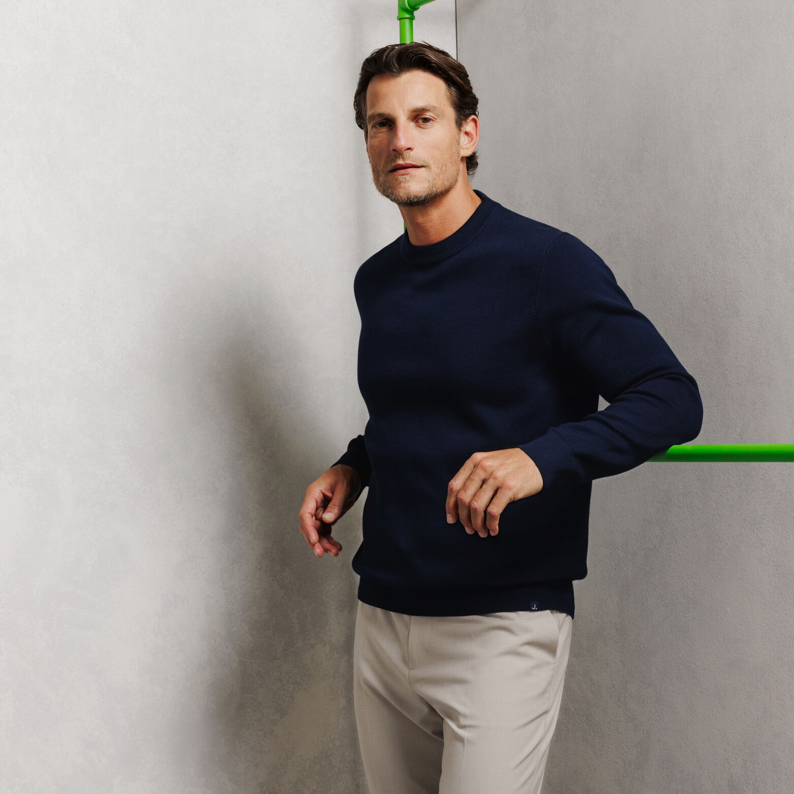 Pull col rond " le parfait by JULES"