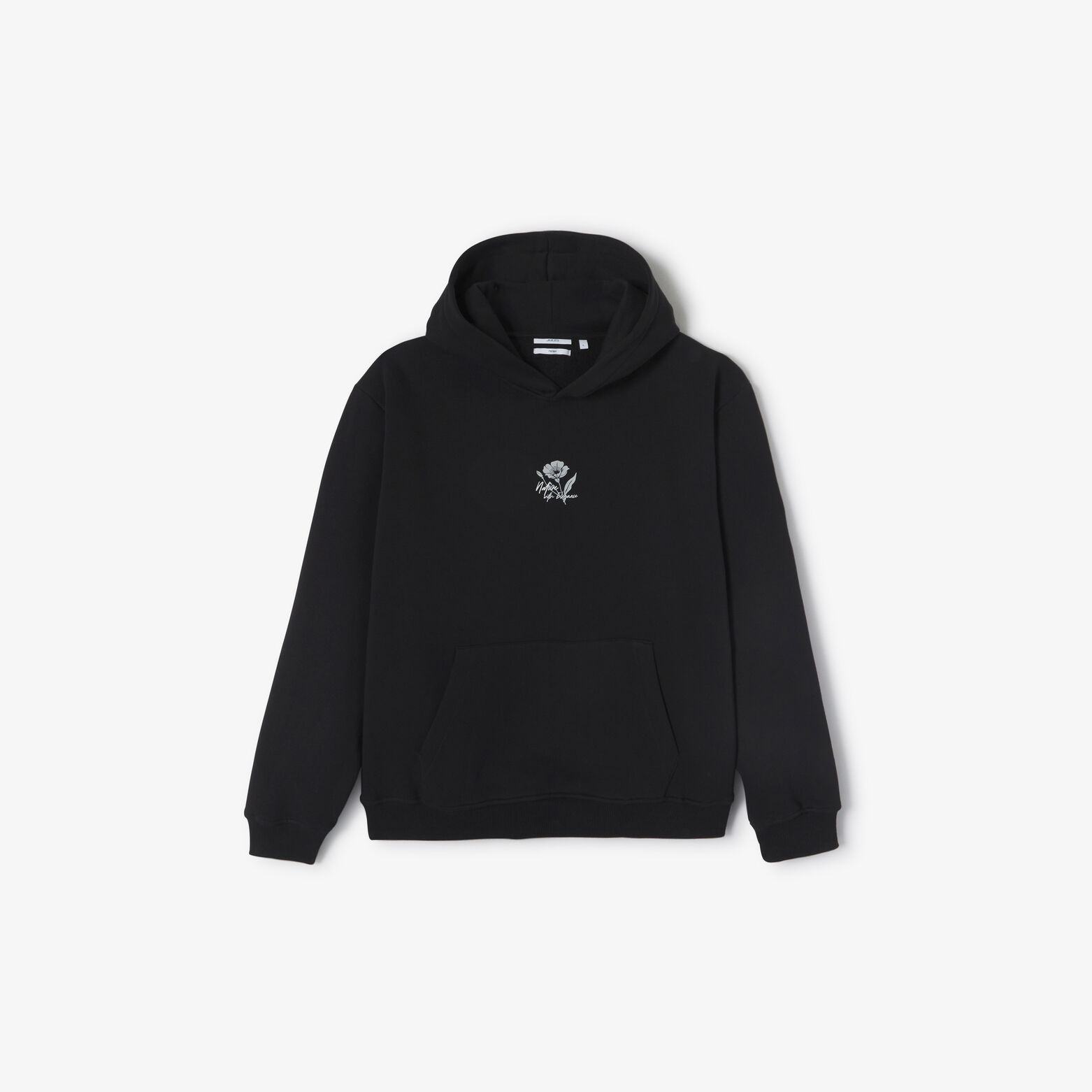 Sweat &agrave; capuche imprim&eacute; fleurs